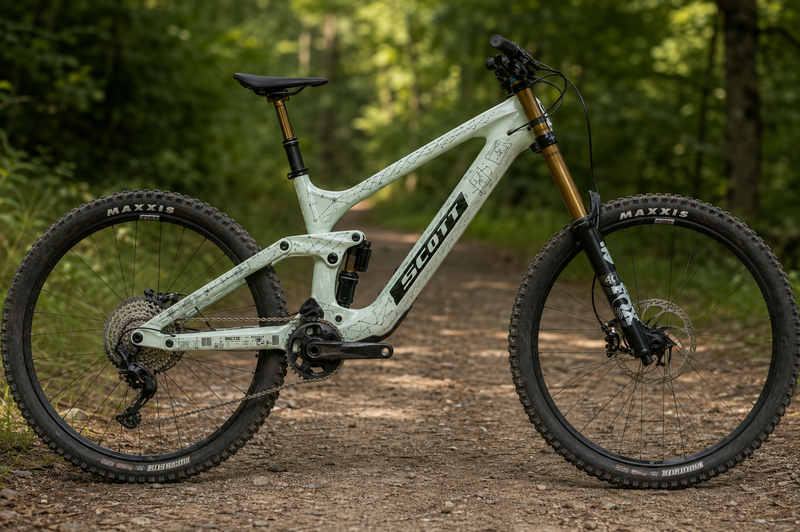 Bicycle with the PureSteez Network Collapse Frame Design