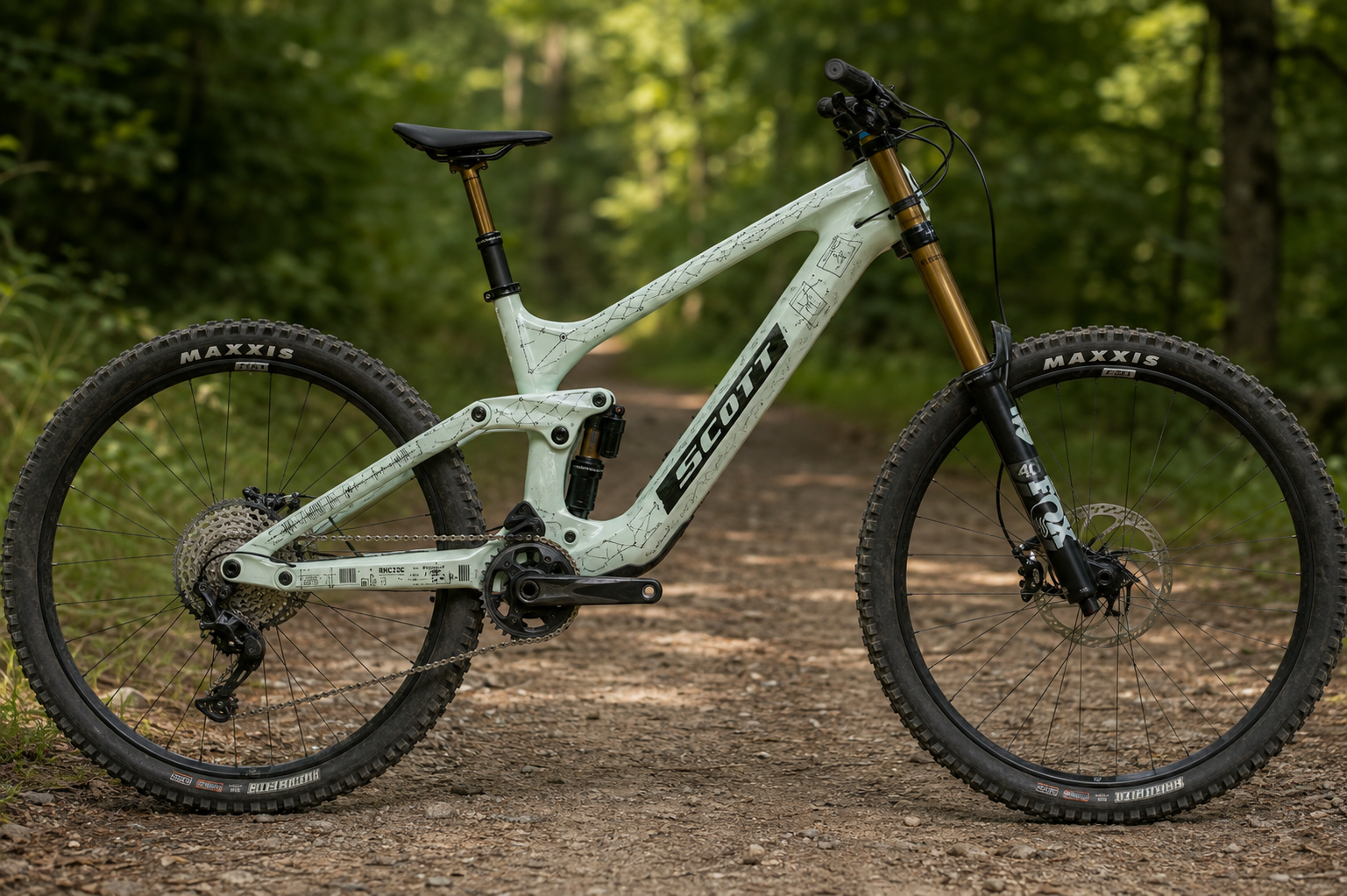 Bicycle with the PureSteez Network Collapse Frame Design