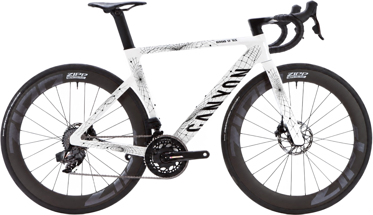 Gravity Mesh Frame Design shown on an example bike