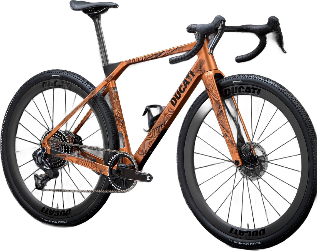 Holo Edge Frame Design shown on an example bike